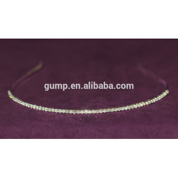 Hot Sale Simple Designed Girls Rhinestone Hair Bnd Crystal headband